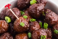 Grape-Glazed Meatballs