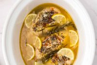 Zesty Garlic Butter Slow Cooker Chicken