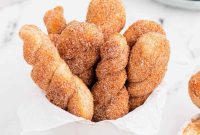 Golden Air Fryer Cinnamon Swirls