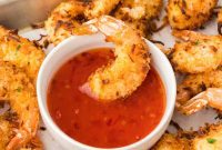 Crispy Air-Fried Coconut Shrimp