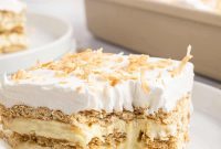 Creamy Coconut Chill Cake