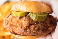 Homemade Popeyes Chicken Sandwich