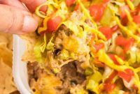 Loaded Cheeseburger Dip