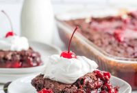 Effortless Black Forest Cherry Bake