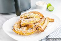 Irresistible Air Fryer Corn Ribs