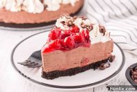 Midnight Cherry Cheesecake