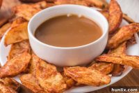 Golden Air-Fried Apple Slices