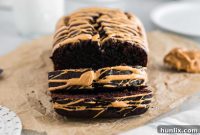 Peanut Butter Chocolate Swirl Banana Bread