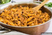 Homestyle Creamy Beef and Shells