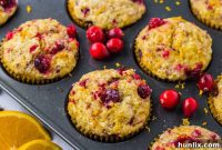 Zesty Cranberry Orange Muffins