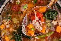 Tuscan Sausage and White Bean Soup