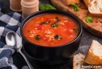 Comforting Tomato Rice Soup