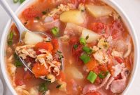 Manhattan Tomato Clam Chowder