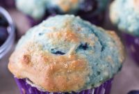 Yogurt-Kissed Blueberry Muffins