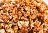 Maple-Glazed Almond Popcorn