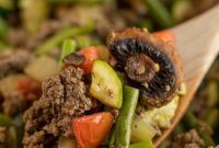 One-Pan Garden Beef and Vegetable Skillet