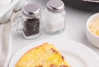 Hearty Turkey Bacon Frittata