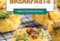Energizing Low Carb Breakfasts