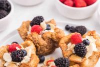 Golden French Toast Muffins