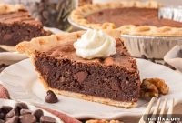 Divine Brownie Pie