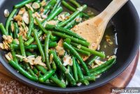 Buttery Chili Green Beans with Toasted Almonds