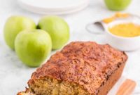 Tangy Cheddar and Sweet Apple Quick Bread