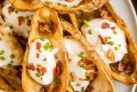 Loaded Cheesy Potato Shells