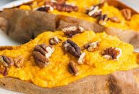 Creamy Double-Baked Sweet Potatoes