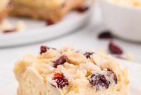 White Chocolate Cranberry Bliss Bars