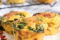 Wholesome Spinach and Cheese Egg Cups