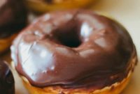 Decadent Chocolate Glazed Cake Donuts