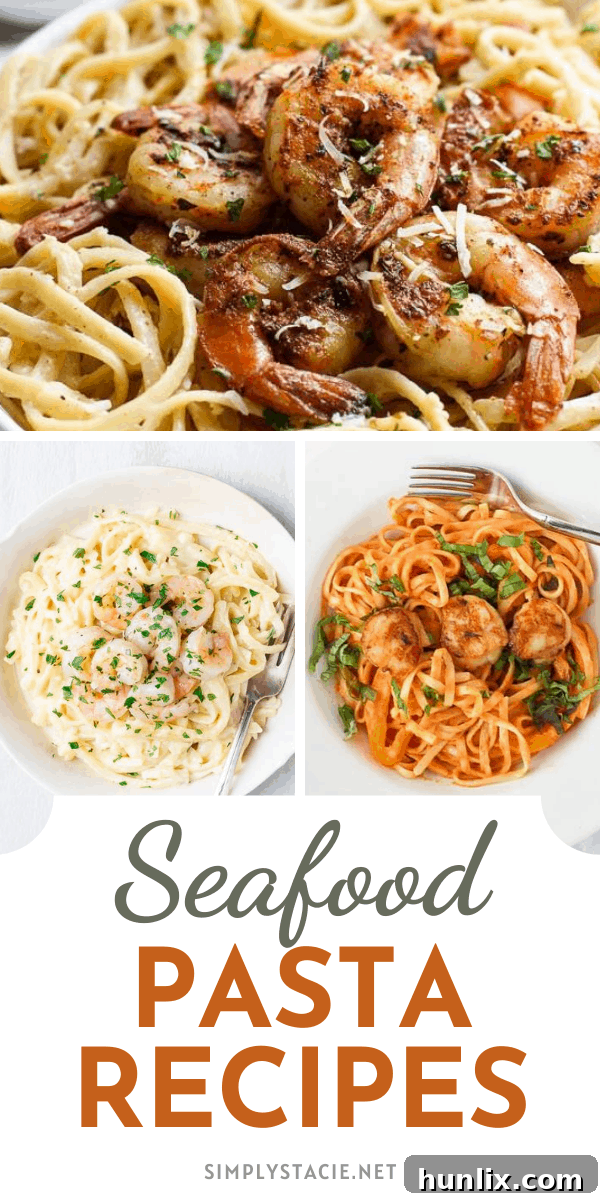 A beautifully presented dish of mixed seafood pasta, featuring shrimp, mussels, and various herbs, symbolizing the perfect seafood pasta recipes collection.