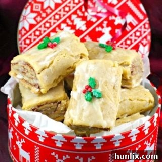 Gingerbread yule log cookies, a festive blend of gingerbread, Nutella, and lime.