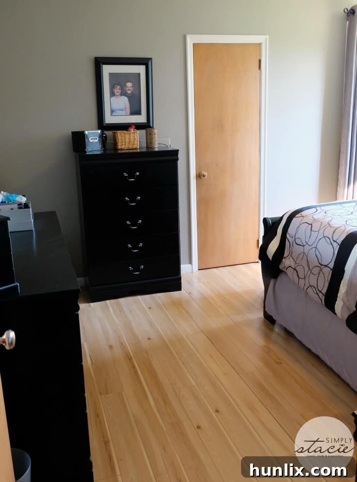 Master Bedroom Reimagined 5 Stylish master bedroom with black and white decor