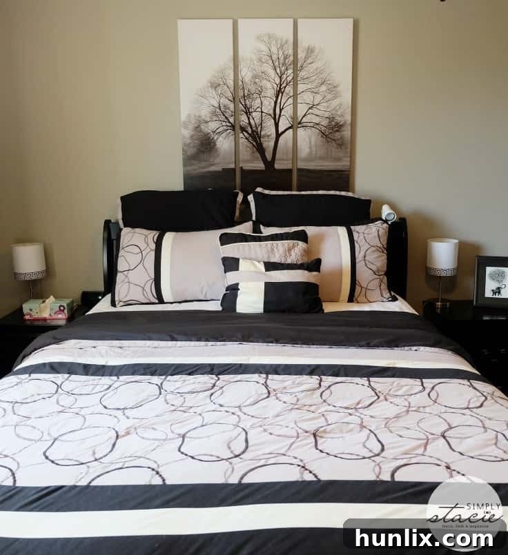 Master Bedroom Reimagined 8 Peaceful master bedroom with reading nook instead of TV