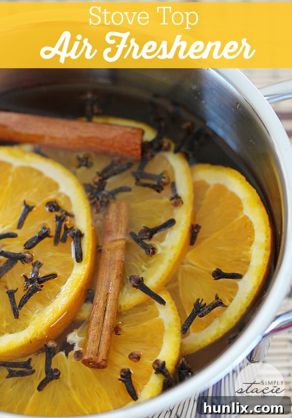 Simmer Pot Home Scent - Easy and natural way to make your home smell amazing with everyday ingredients.