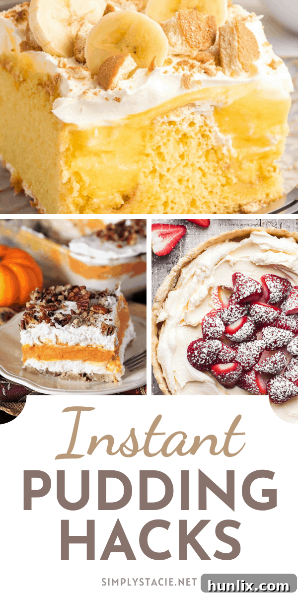 Instant Pudding Hacks - Instant pudding has been a popular ingredient in dessert recipes for decades. After you check this list out, you'll definitely be able to see why!