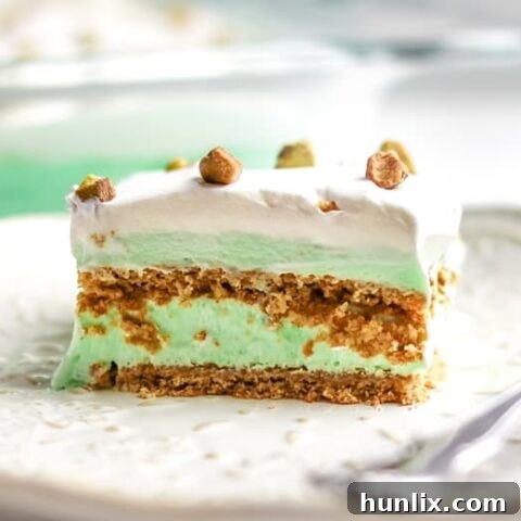 Pistachio Icebox Cake