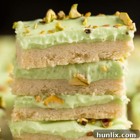 Pistachio Cream Bars