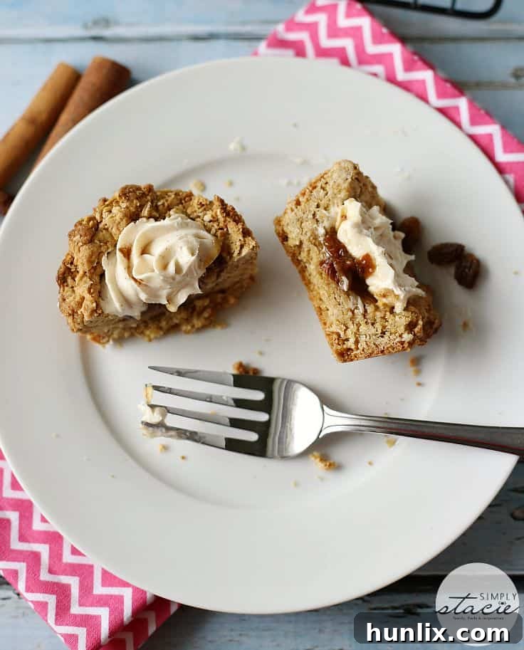 A festive spread of Oatmeal Raisin Cookie Cups on a serving platter, perfect for holiday entertaining.