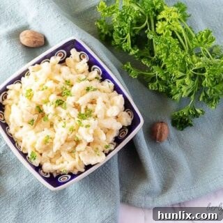 5 Ingredient Spaetzle pasta