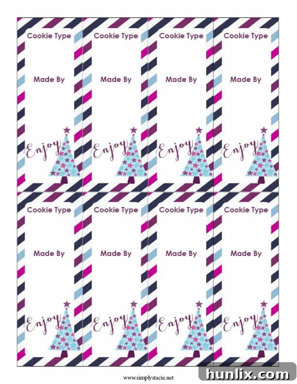 How to Plan a Cookie Exchange - Simple tips on how to plan a cookie exchange over the holidays. Plus, get free printables for recipe cards, invitations and more!