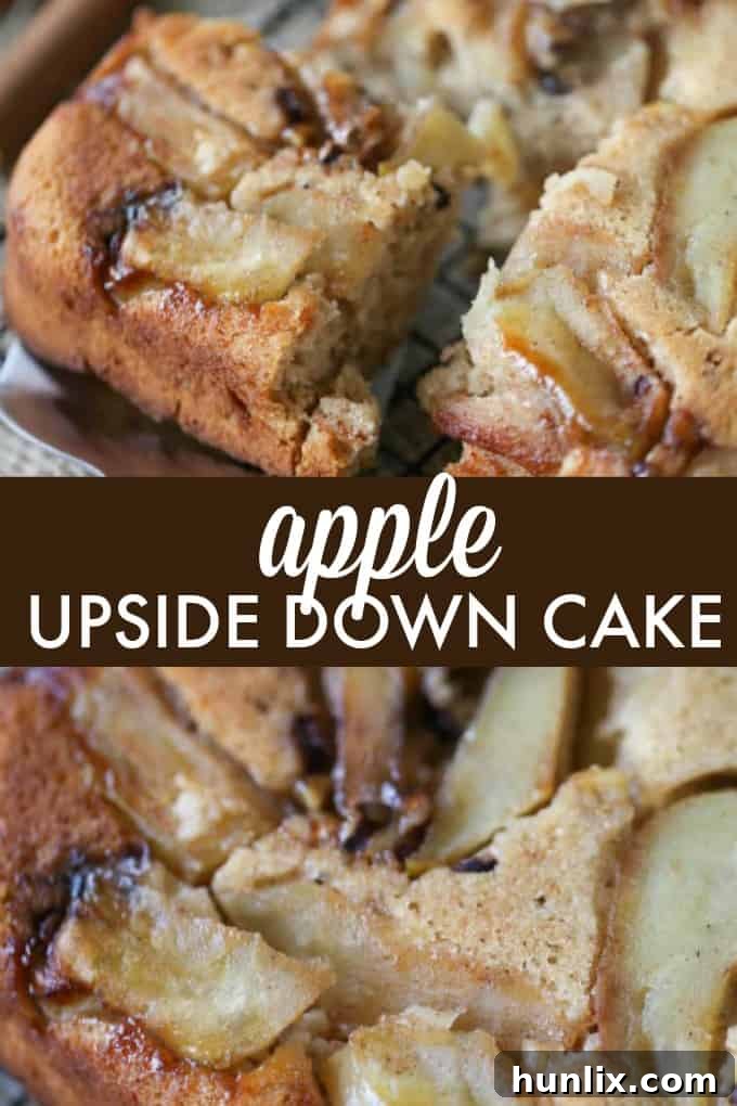 Caramelized Apple Inverted Delight 2 Wholesome Apple Upside Down Cake with All-Bran Buds - A perfect fall dessert that's moist, sweet, and packed with beneficial fiber. Ideal for holidays and potlucks, offering a healthy twist on a classic.