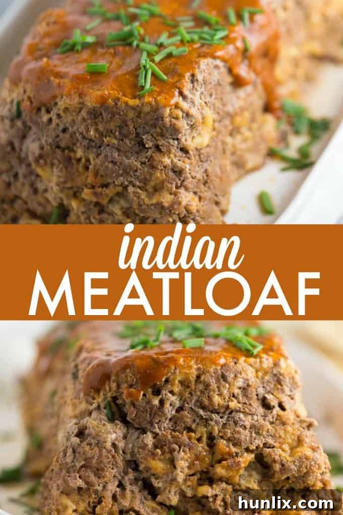 Masala Meatloaf 6 Collage of Indian Meatloaf images, highlighting different stages of preparation and serving.