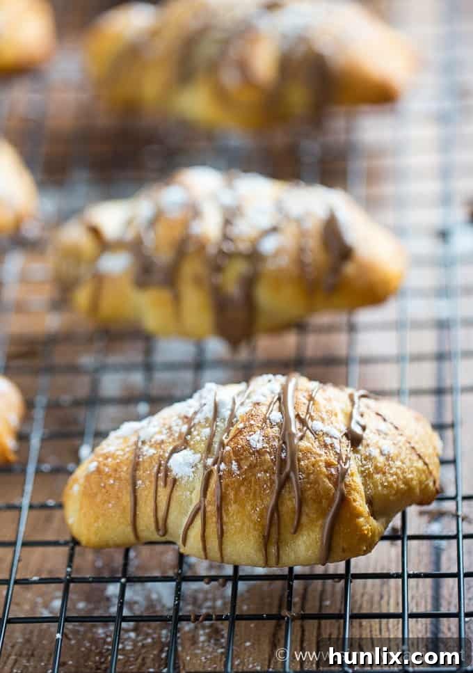 Sweet Hugs and Kisses Rolls 2 Hugs & Kisses Rolls - Imagine melted Hershey's Hugs and Hershey's Kisses tucked inside a warm crescent roll. Add a little powdered sugar and chocolate drizzle and you have yourself a heavenly treat! The perfect indulgence.