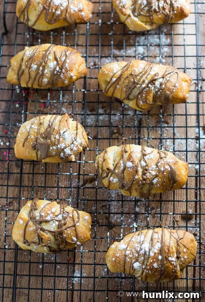 Sweet Hugs and Kisses Rolls 3 Hugs & Kisses Rolls - Imagine melted Hershey's Hugs and Hershey's Kisses tucked inside a warm crescent roll. Add a little powdered sugar and chocolate drizzle and you have yourself a heavenly treat! The perfect indulgence.