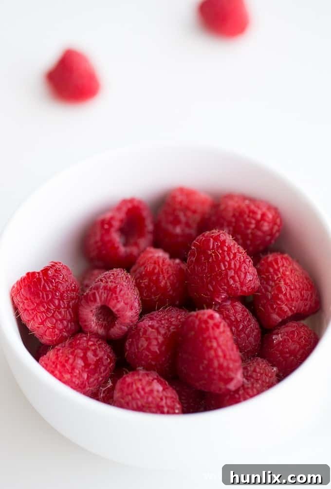 Raspberry Kiss Lip Polish 2 Fresh raspberries for lip scrub