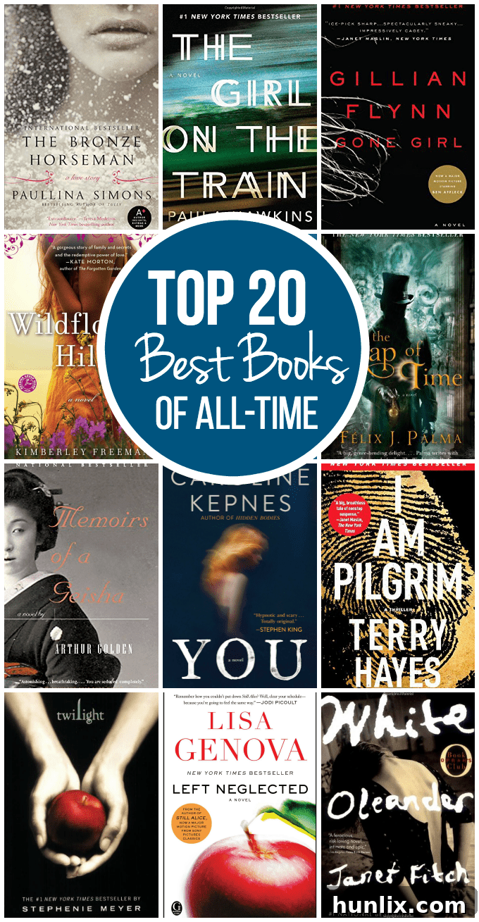 Top 20 Must-Read Books of All Time: Dive into These Unforgettable Stories
