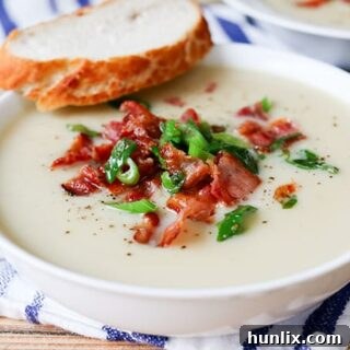 Creamy Cauliflower Bacon Bisque 8 Cauliflower Soup with Bacon