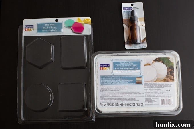 Tropical Coconut Shea Bar 2 Coconut Shea Butter Soap - Making your own soap couldn't be any easier! This Coconut Shea Butter Soap smells heavenly and feels luxurious on your skin.